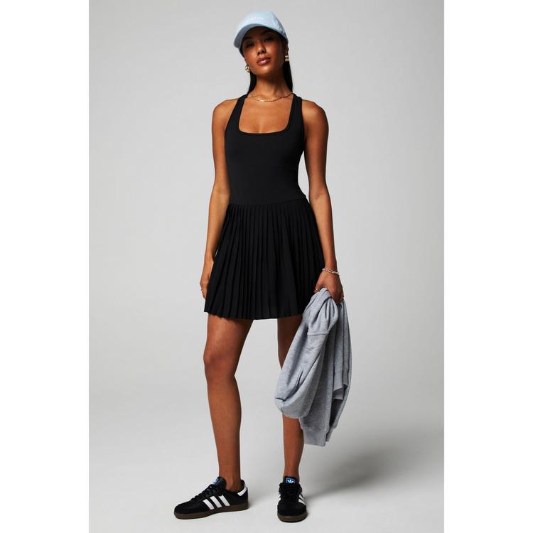Fabletics Fabletics HOT SHOT PLEATED CLASSIC MINI DRESS Tenniskleid Damen - BLACK - 1 | SportScheck