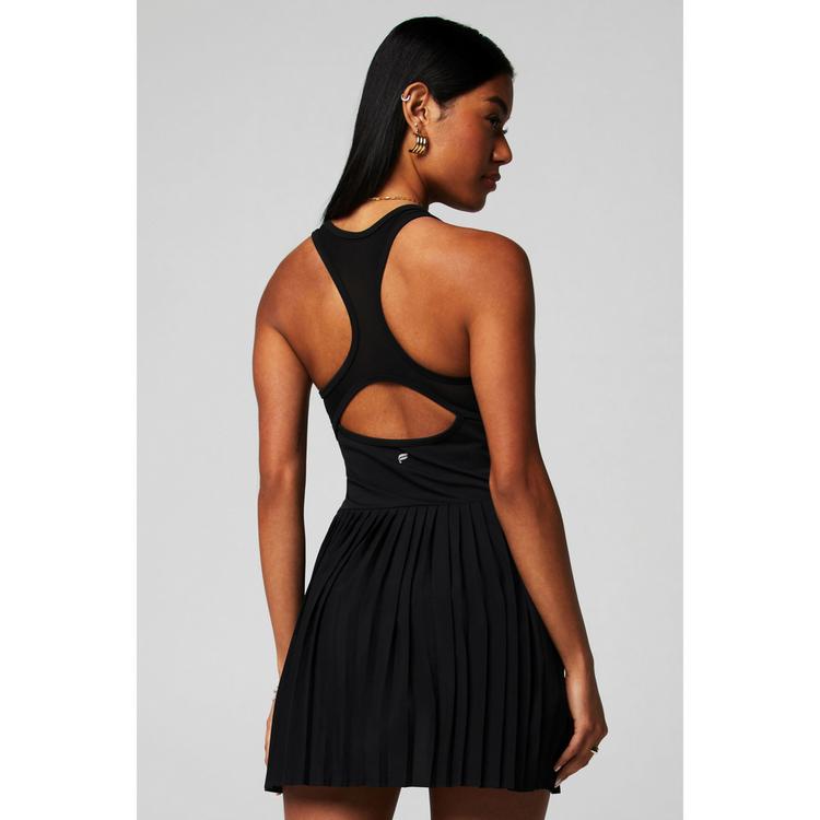 Fabletics Fabletics HOT SHOT PLEATED CLASSIC MINI DRESS Tenniskleid Damen - BLACK - 2 | SportScheck