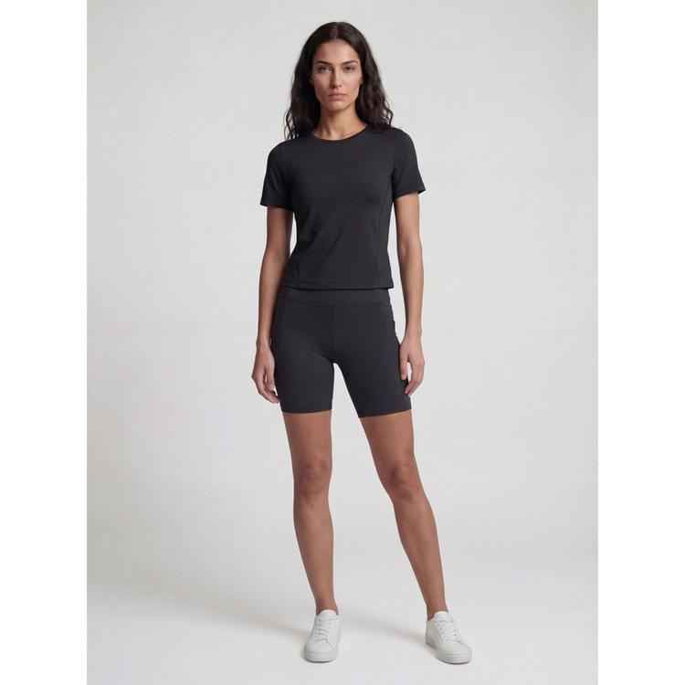 Fabletics Fabletics OASIS HIGH-WAISTED SHORT 6 Shorts Damen - BLACK - 2 | SportScheck