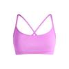 Fabletics SLEEK SEAMLESS STRAPPY LOW IMPACT BRA BH Damen - NEON FUCHSIA