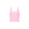 Fabletics PURELUXE BUILT-IN BRA TANK Tanktop Damen - PINK MARSHMALLOW