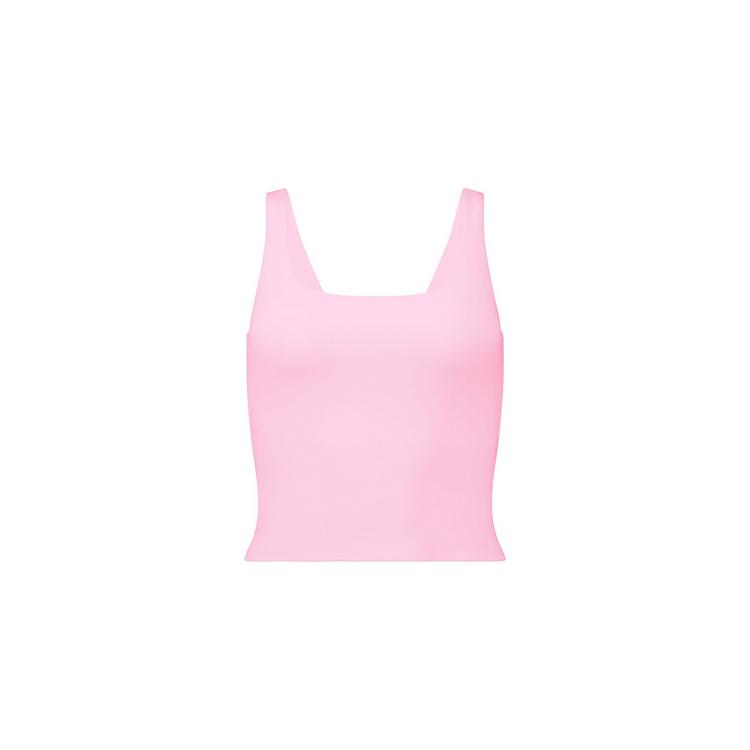 Fabletics Fabletics PURELUXE BUILT-IN BRA TANK Tanktop Damen - PINK MARSHMALLOW - 0 | SportScheck