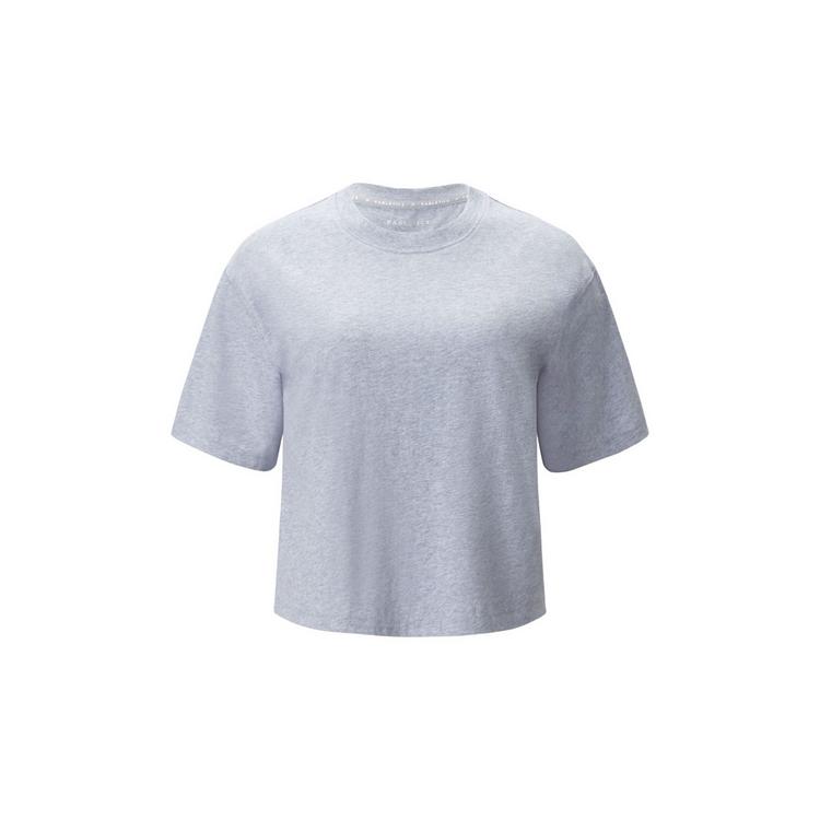 Fabletics Fabletics COTTON BOXY TEE Tanktop Damen - CLASSIC GREY HEATHER - 0 | SportScheck