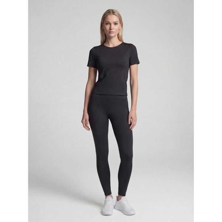 Fabletics Fabletics FEATHER TECH SHORT-SLEEVE TOP Tanktop Damen - BLACK - 2 | SportScheck