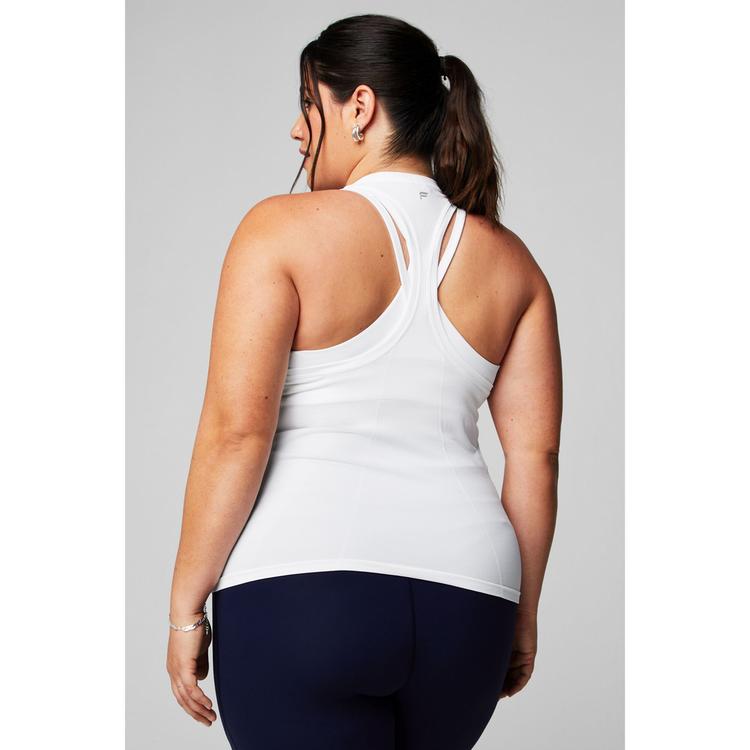 Fabletics Fabletics FEATHER TECH RACERBACK TANK Tanktop Damen - CLASSIC WHITE - 1 | SportScheck