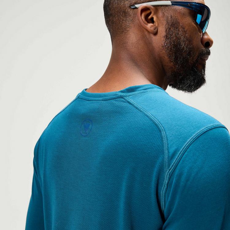 Endura Endura Technical T-Shirt aus DriRelease-Gewebe Funktionsshirt Herren - Barra Blue - 3 | SportScheck