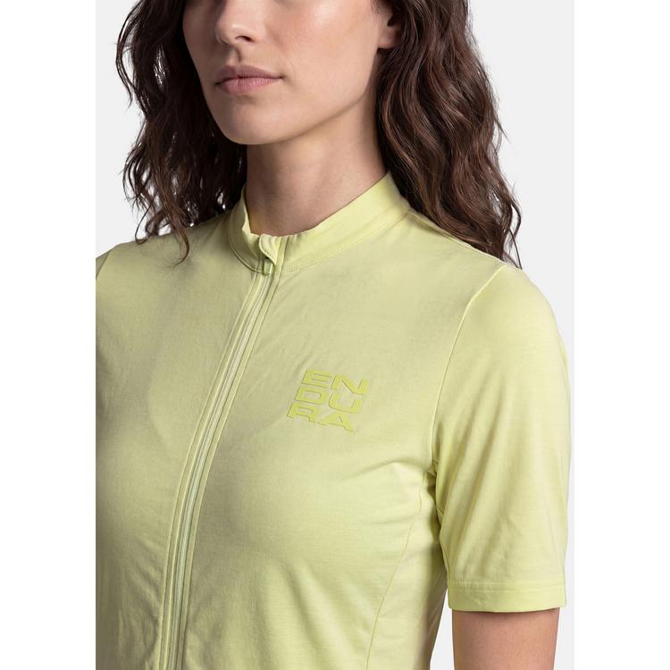 Endura Endura Road Cycling Jersey mit vielen Features Longshirt Damen - OIL SEED - 2 | SportScheck