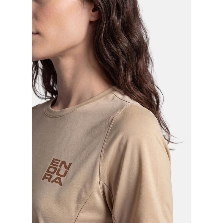 Endura Endura Technical T-Shirt mit vielen Features Longshirt Damen - SAND - 2 | SportScheck