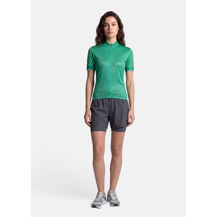 Endura Endura Road Cycling Jersey mit Rei&szlig;verschluss Longshirt Damen - Emerald - 0 | SportScheck
