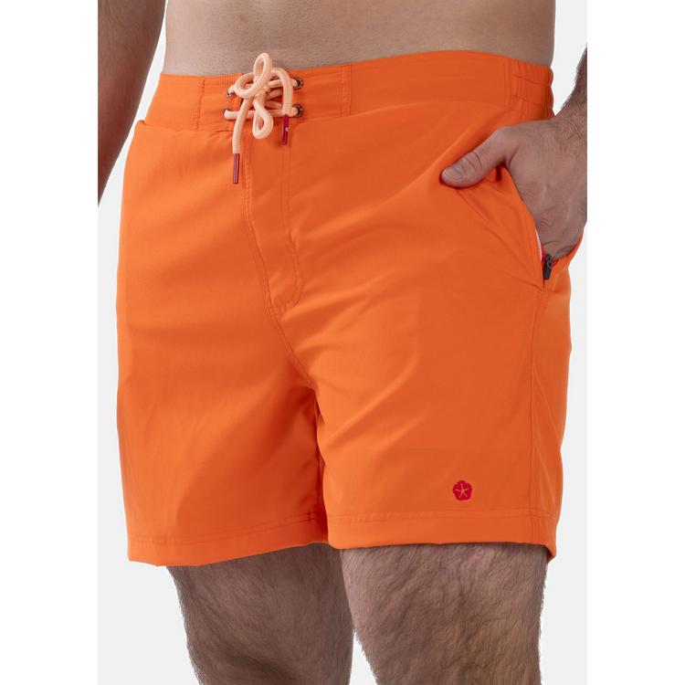 frozen cape frozen cape Badeshorts RIBEIRA Badehose Herren - Red Orange - 2 | SportScheck