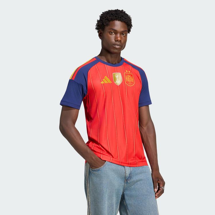 adidas adidas Spanien 26 Heimtrikot Winners Jerseykleid Herren - Vivid Red - 0 | SportScheck