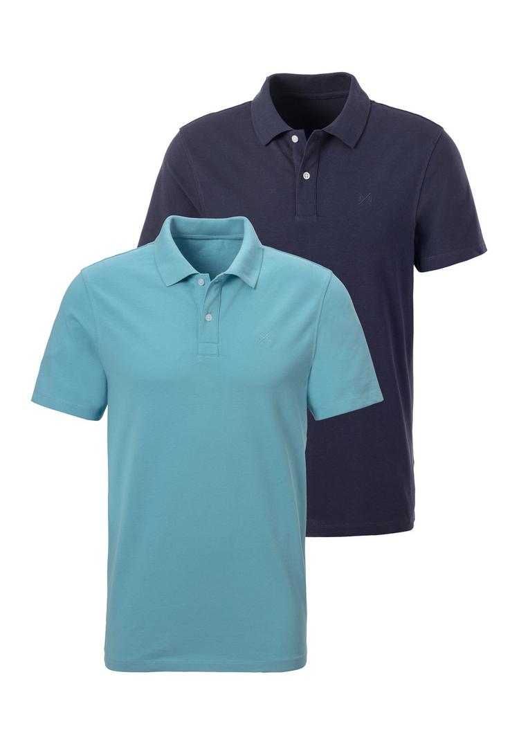John Devin John Devin Poloshirt Poloshirt Herren - t&uuml;rkis/navy - 0 | SportScheck