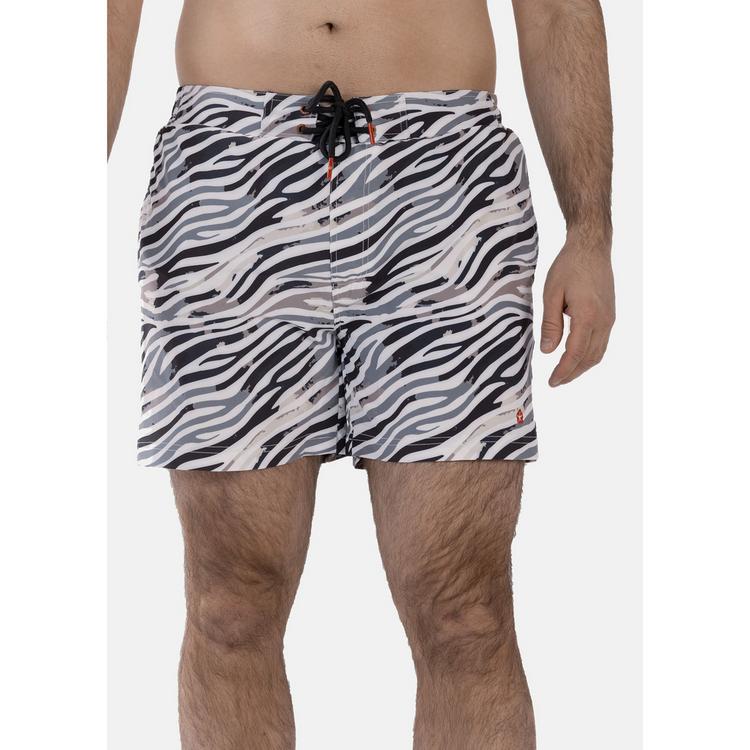frozen cape frozen cape Badeshorts RIBEIRA Badehose Herren - Dark Gray Printed - 0 | SportScheck