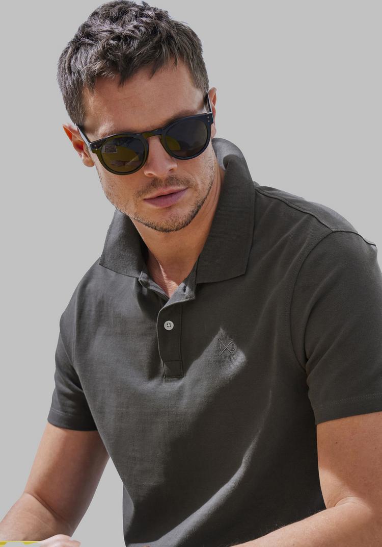 John Devin John Devin Poloshirt Poloshirt Herren - dunkelgrau - 2 | SportScheck