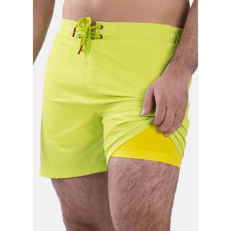 frozen cape frozen cape Badeshorts RIBEIRA Badehose Herren - Lime Green - 3 | SportScheck