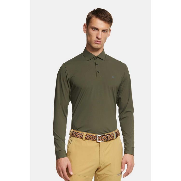 MEYER MEYER Poloshirt, Golf Serie Poloshirt Herren - olive - 0 | SportScheck