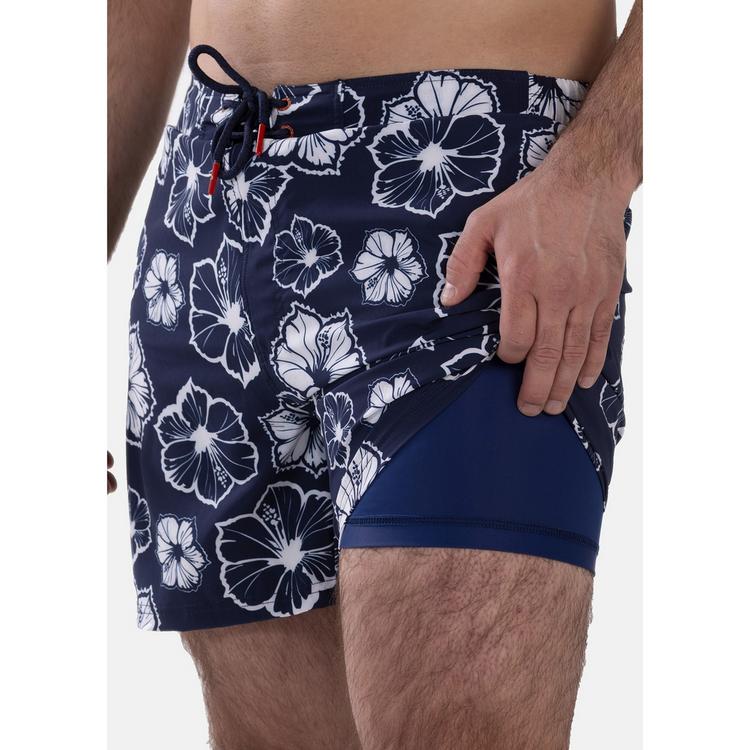 frozen cape frozen cape Badeshorts RIBEIRA Badehose Herren - Dark Blue Printed - 3 | SportScheck