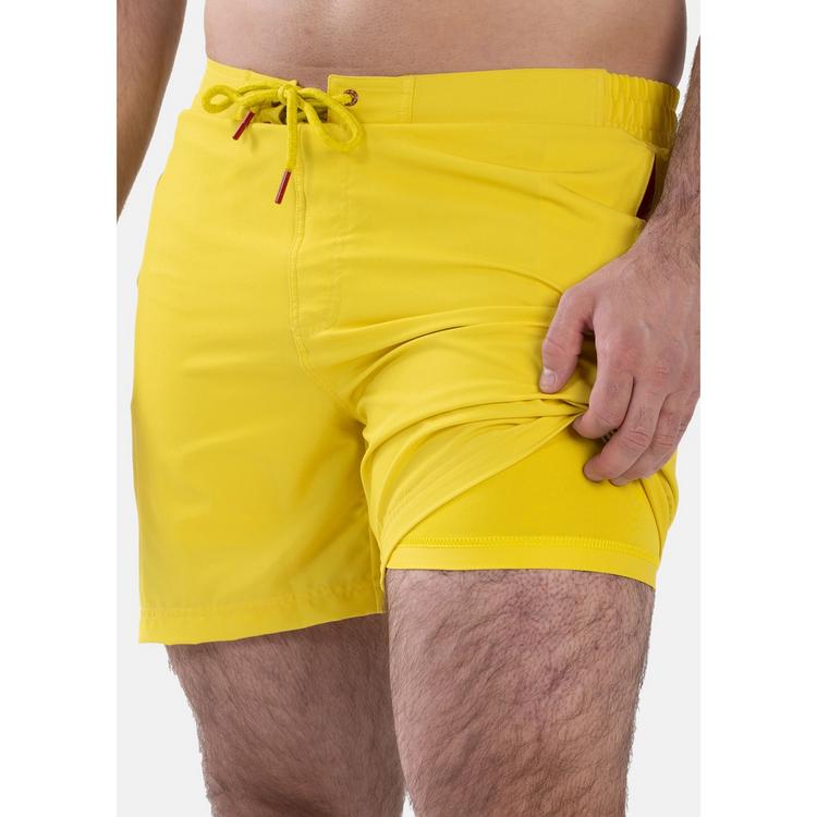 frozen cape frozen cape Badeshorts RIBEIRA Badehose Herren - Yellow - 3 | SportScheck