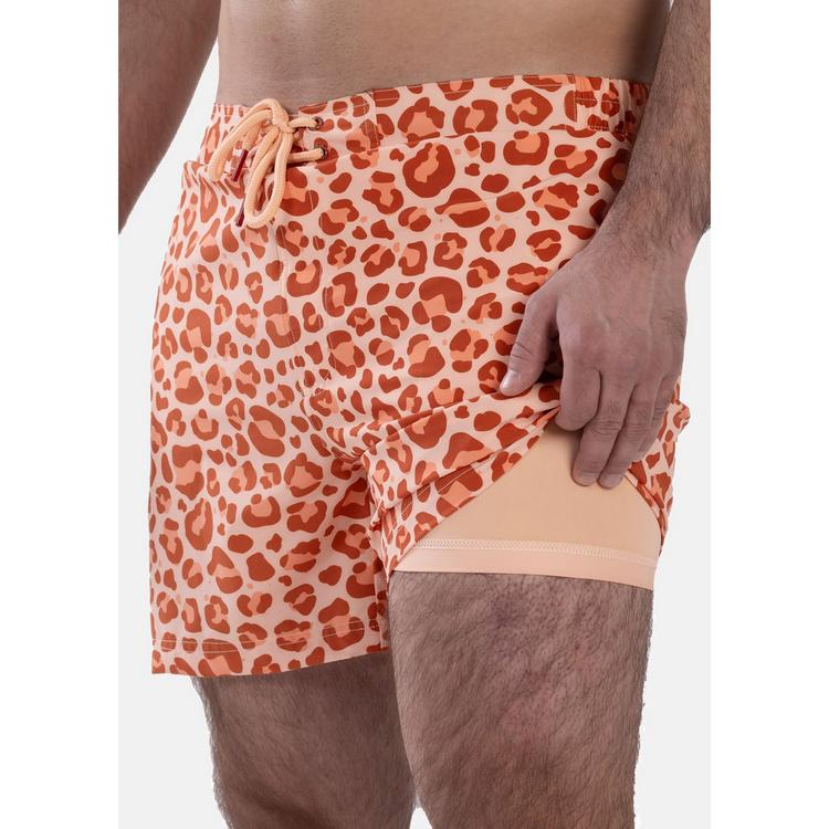 frozen cape frozen cape Badeshorts RIBEIRA Badehose Herren - Bright Peach - 3 | SportScheck