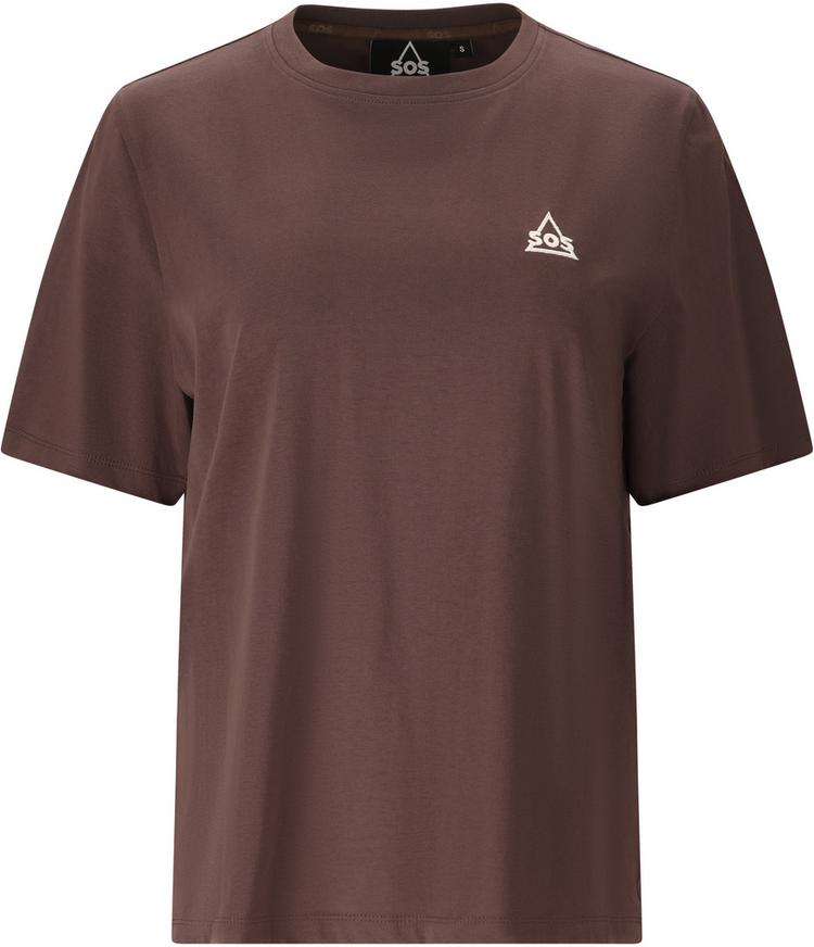 SOS SOS Sera Printshirt Damen - 1098 Shale Mud - 0 | SportScheck