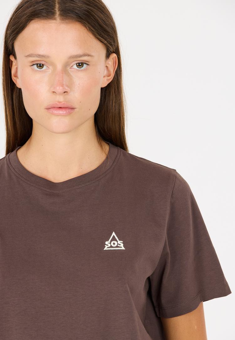 SOS SOS Sera Printshirt Damen - 1098 Shale Mud - 1 | SportScheck