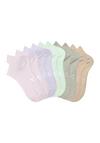 KangaROOS Sneakersocken Socken Damen - 2x beige, 2x mint, 2x gr&uuml;n, 2x flieder, 2x rosa