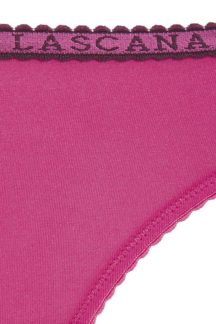 Lascana Lascana Slip Unterhose Damen - aubergine / pink - 2 | SportScheck