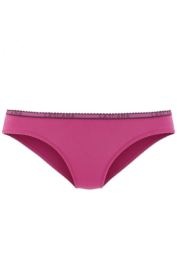 Lascana Lascana Slip Unterhose Damen - aubergine / pink - 3 | SportScheck