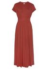 Lascana Midikleid Kleid Damen - terrakotta