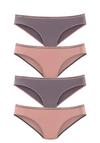Lascana Slip Unterhose Damen - taupe - ros&eacute;