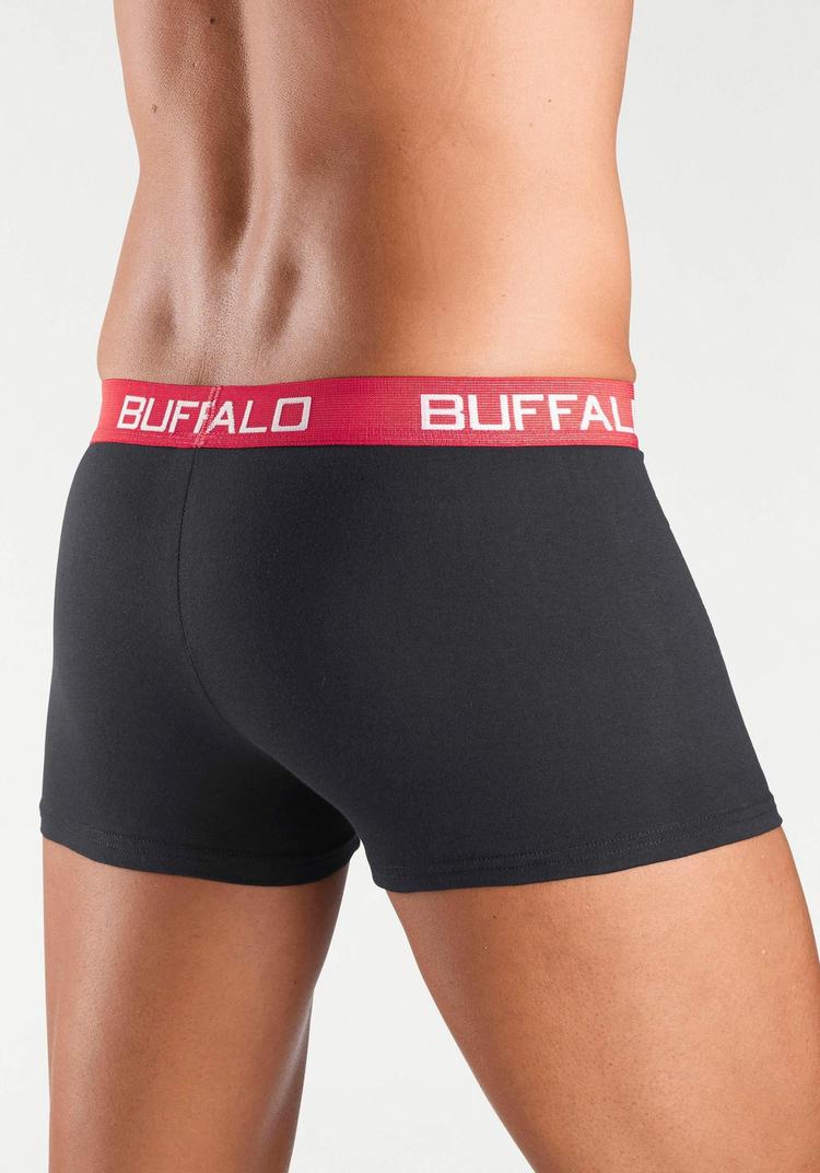 Buffalo Buffalo Boxer Unterhose Herren - schwarz-bunt - 0 | SportScheck