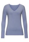 Vivance by Lascana V-Ausschnitt-Pullover Strickpullover Damen - hellblau