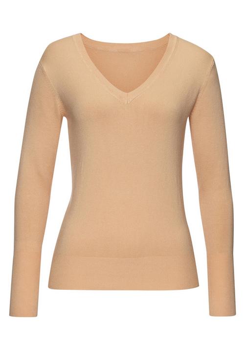 Vivance by Lascana V-Ausschnitt-Pullover Strickpullover Damen