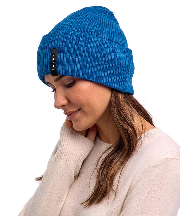Falke Falke Merino Ultrafine Ribbed Beanie - cyan (6964) - 0 | SportScheck