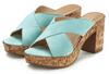 Lascana Pantolette Sandalen Damen - t&uuml;rkis