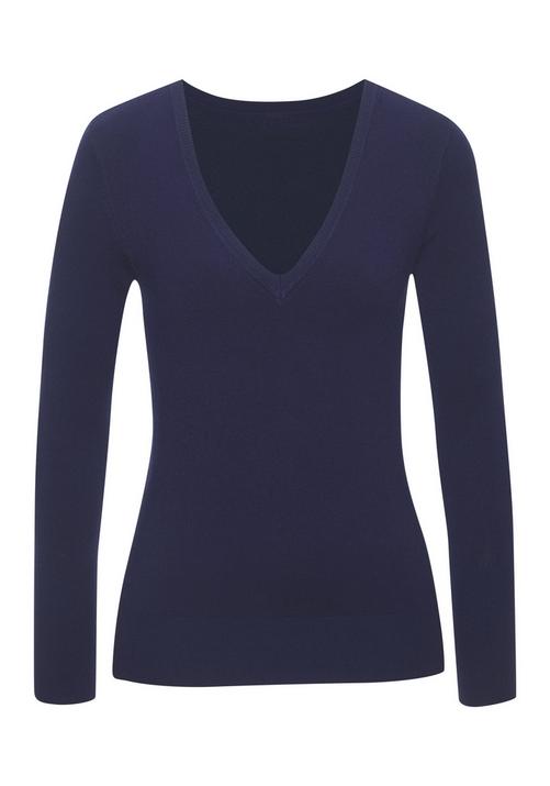 Vivance by Lascana V-Ausschnitt-Pullover Strickpullover Damen