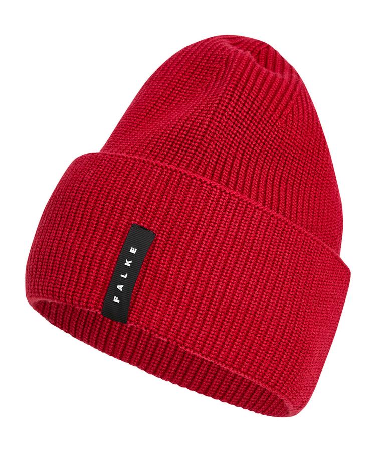 Falke Falke Merino Ultrafine Ribbed Beanie - red velvet (8264) - 0 | SportScheck