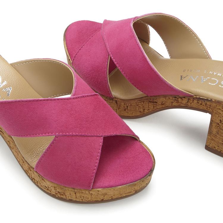 Lascana Lascana Pantolette Sandalen Damen - pink - 0 | SportScheck