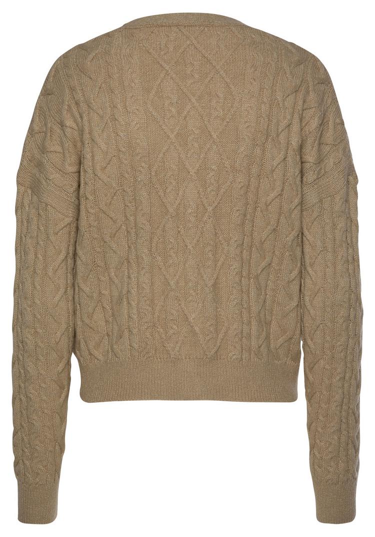Lascana Lascana Strickjacke Strickjacke Damen - camelfarben - 0 | SportScheck