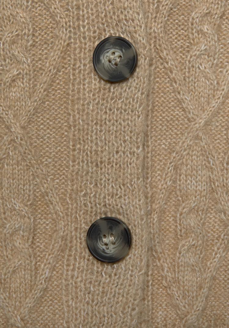 Lascana Lascana Strickjacke Strickjacke Damen - camelfarben - 0 | SportScheck