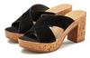 Lascana Pantolette Sandalen Damen - schwarz