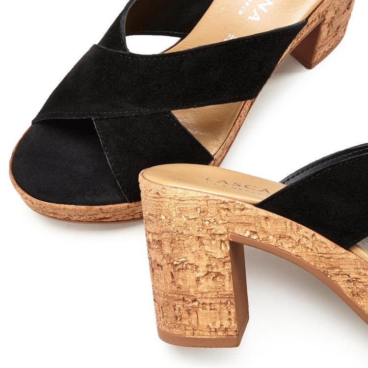 Lascana Lascana Pantolette Sandalen Damen - schwarz - 2 | SportScheck