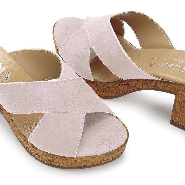 Lascana Lascana Pantolette Sandalen Damen - ros&eacute; - 2 | SportScheck