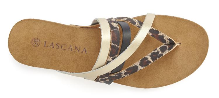 Lascana Lascana Zehentrenner Zehentrenner Damen - schwarz - leo - 3 | SportScheck