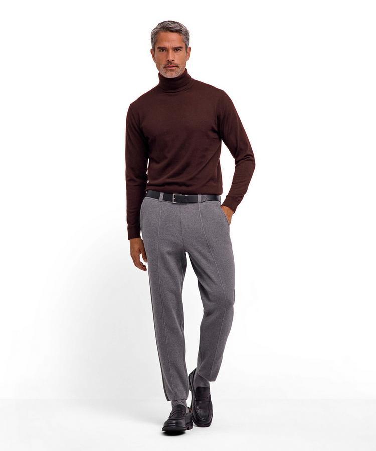 Falke Falke Merino Ultrafine Roll Neck Strickpullover Herren - dark choco (5162) - 1 | SportScheck
