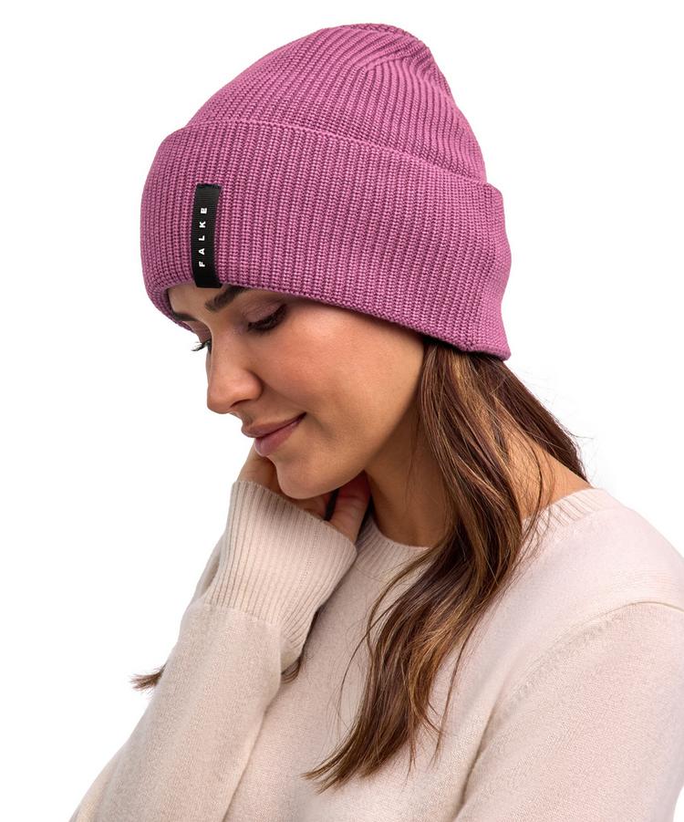 Falke Falke Merino Ultrafine Ribbed Beanie - english rose (8731) - 0 | SportScheck