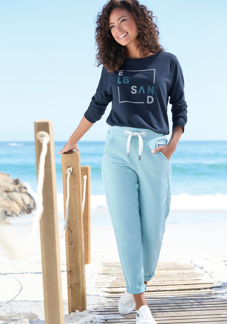 ELBSAND ELBSAND Sweathose Sweathose Damen - hellblau - 2 | SportScheck
