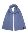 Falke Merino Ultrafine Ribbed Schal - blue steel (6958)