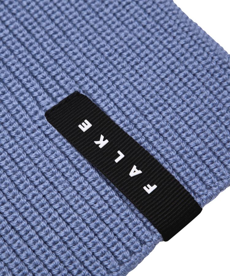 Falke Falke Merino Ultrafine Ribbed Schal - blue steel (6958) - 1 | SportScheck