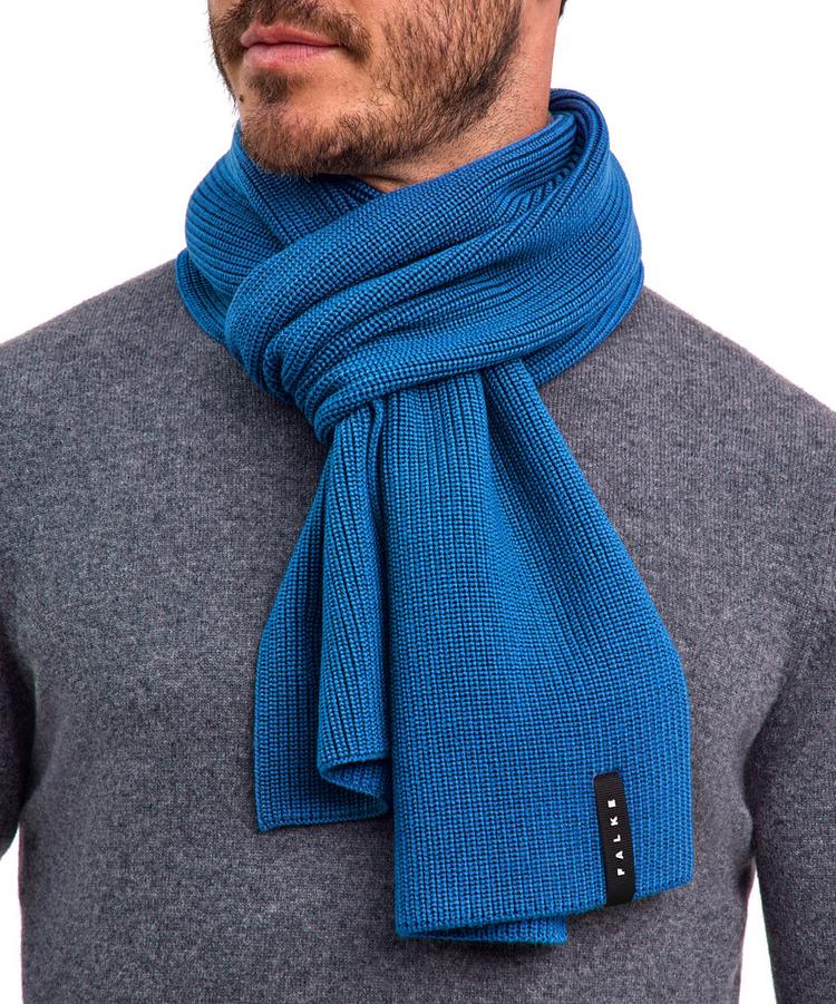 Falke Falke Merino Ultrafine Ribbed Schal - cyan (6964) - 0 | SportScheck